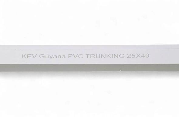 TRUNKING KEV 25MM X 40MM PVC 9.5FT