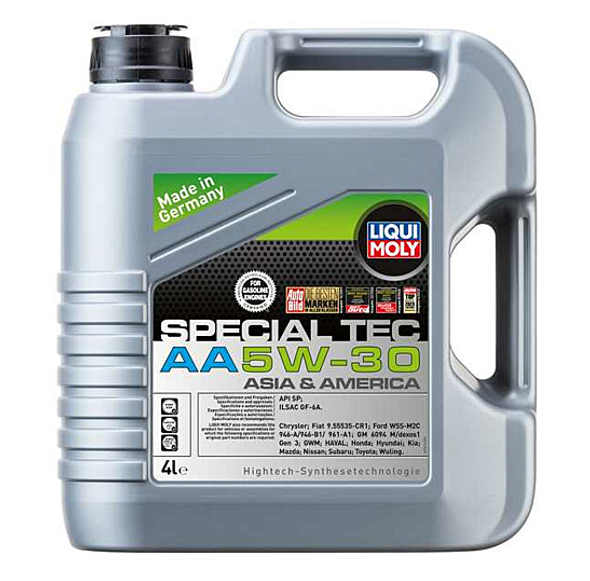 OIL LIQUI MOLY SPECIAL TEC AA 5W-30 4L ASIA & AMERICA 7616 OIL LIQUI MOLY SPECIAL TEC AA 5W-30 4L ASIA & AMERICA 7616
