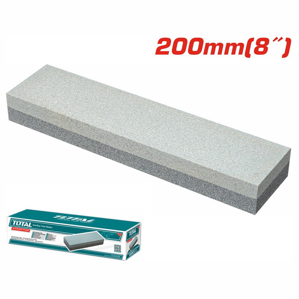 SHARPENING STONE 8" TOTAL TAC2620001 COMBINATION 200mm SHARPENING STONE 8" TOTAL TAC2620001 COMBINATION 200mm
