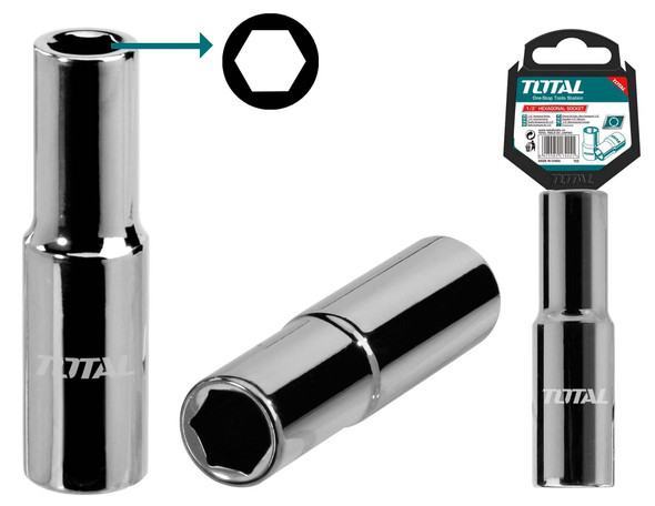 SOCKET TOTAL 8MM 1/2" THTST12083L DEEP SOCKET TOTAL 8MM 1/2" THTST12083L DEEP