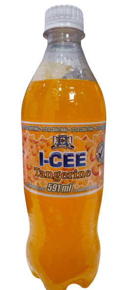 BANKS DIH I-CEE TANGERINE SODA DRINK 20 FL oz 591ML