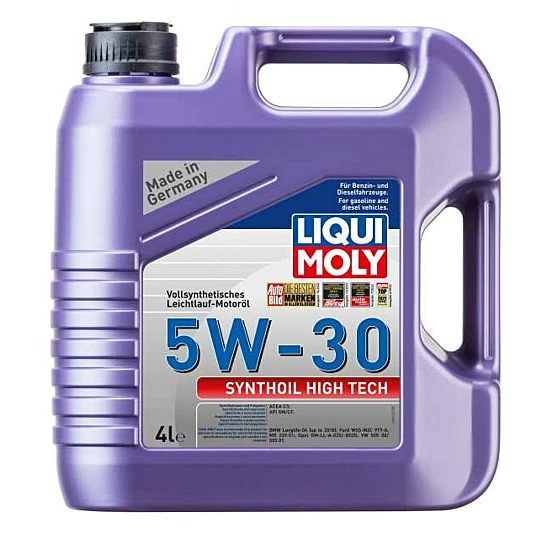 OIL LIQUI MOLY 5W-30 4L SYNTHETIC HIGH TECH 20958