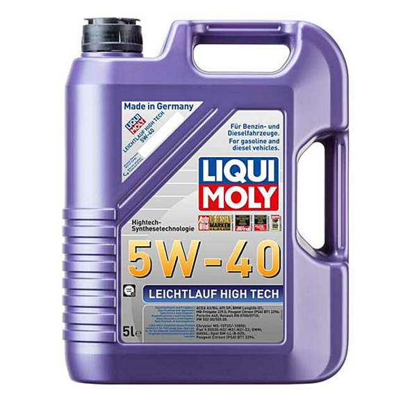 Aceite 5W-40 Synthoil High Tech 4L - The Cars