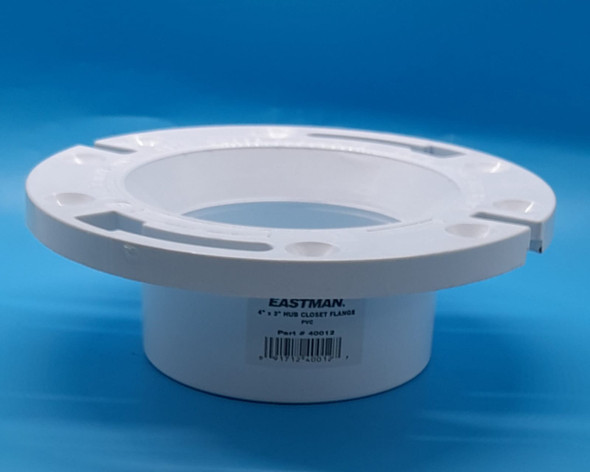 PVC FLANGE EASTMAN 4" X 3" #40012