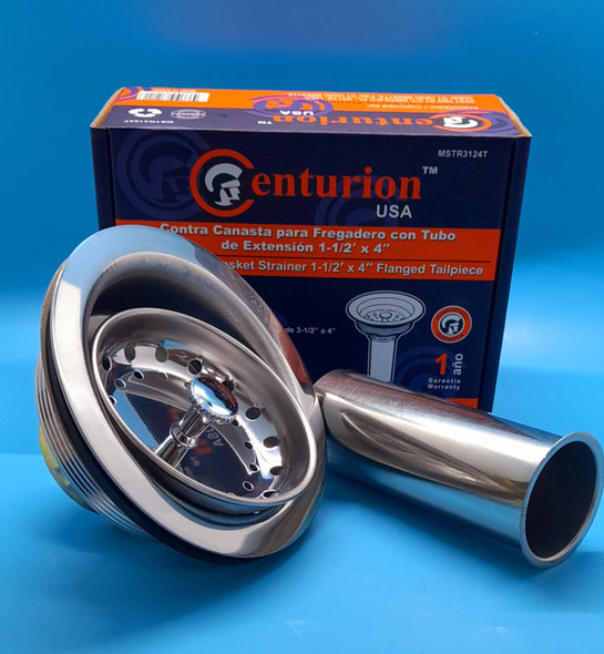 SINK WASTE 2 1/2" S/STEEL CENTURION #MSTR3124T