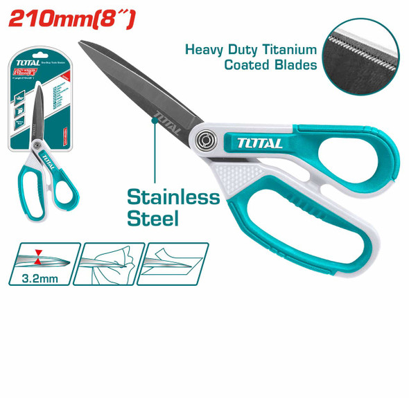 SCISSORS TOTAL 8" THSCRS812108