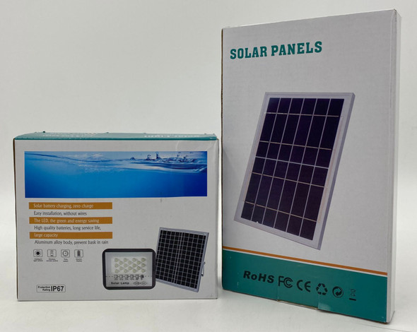 LAMP LED SOLAR FLOOD 40W 6500K IP67 SOLAR LIGHT