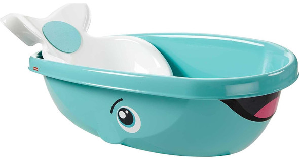 Baby Tub Fisher Price Whale w/Infant Seat Teal