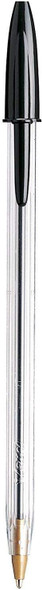 Stationery Pen BiC Cristal Xtra Smooth 10pc Box Black