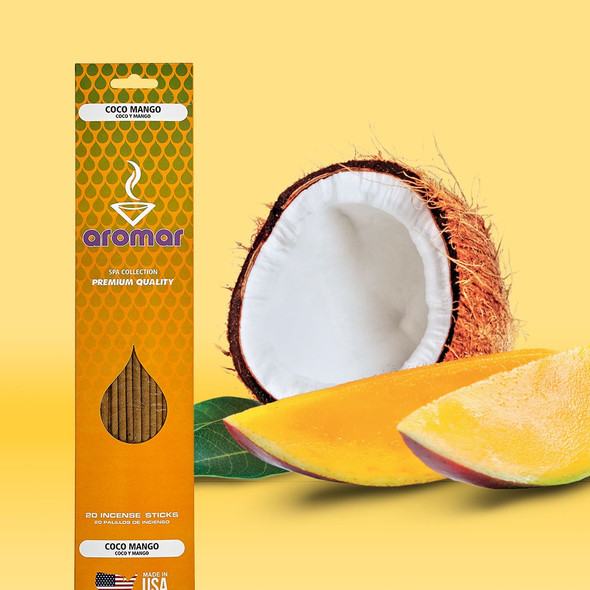AROMAR INCENSE STICKS 20 COCO MANGO 2106 AROMAR INCENSE STICKS 20 COCO MANGO 2106