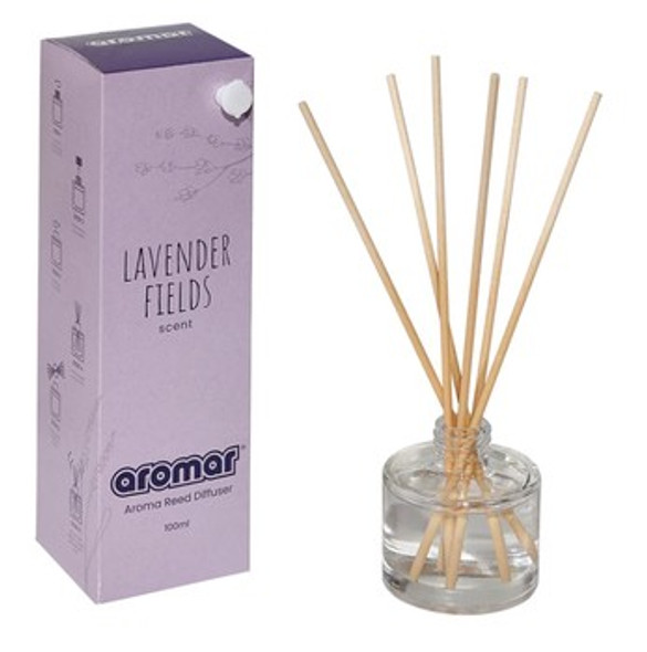 AROMAR REED DIFFUSER LAVENDER FIELD SCENT 100ml RD0001