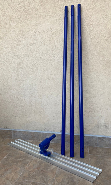 FLOAT BULL 48" WITH HANDLES SQUARE END CONCRETE ALUMINUM BULL FLOAT