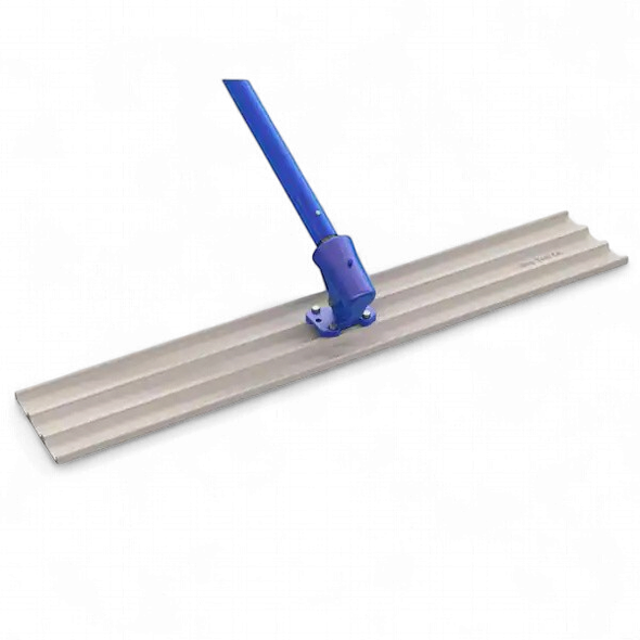 FLOAT BULL 48" WITH HANDLES SQUARE END CONCRETE ALUMINUM BULL FLOAT