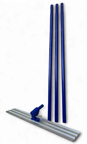 FLOAT BULL 48" WITH HANDLES SQUARE END CONCRETE ALUMINUM BULL FLOAT