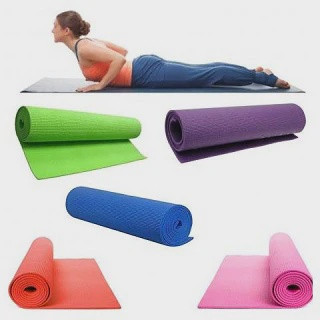 GYM MAT EVA YOGA ECO-FRIENDLY 90X190X0.7CM