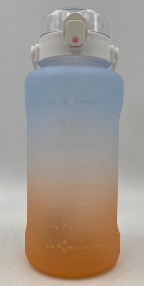 WATER BOTTLE 2215 TWO TONE PLASTIC 2500ML 11.2 X 29.2CM LARGE