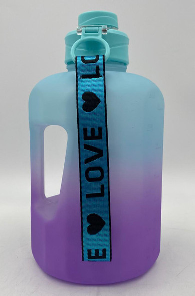 WATER BOTTLE 8025 TWO TONE PLASTIC 2200ML 14 X 26CM EXTRA LARGE WATER BOTTLE 8025 TWO TONE PLASTIC 2200ML 14 X 26CM EXTRA LARGE