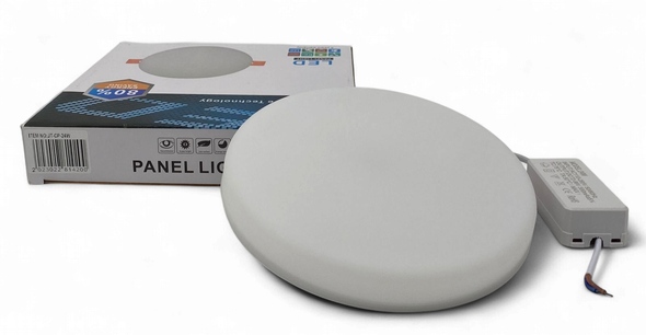 LIGHT LED PANEL 24W JORTAN JT-CP-24W ROUND WHITE 6500K 110-265V