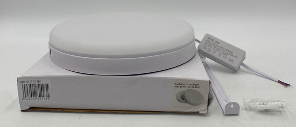 LIGHT LED PANEL 36W JORTAN JT-CD-36W ROUND WHITE SURFACE 6500K 110-265V