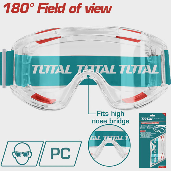 SAFETY GOGGLES TOTAL TSP309