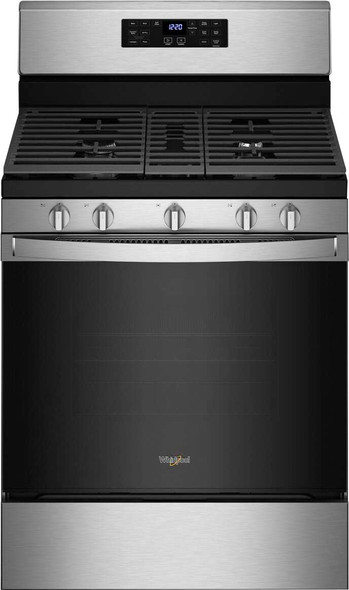 STOVE 5 BURNER WHIRLPOOL WFG535S0LS 30" 1Y
