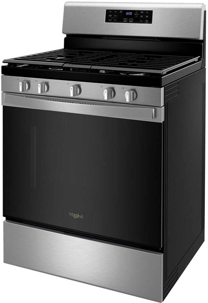 STOVE 5 BURNER WHIRLPOOL WFG535S0LS 30" 1Y