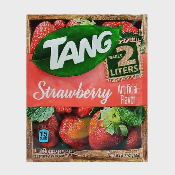TANG DRINK MIX STRAWBERRY 0.7oz 20g MAKES 2 LITERS