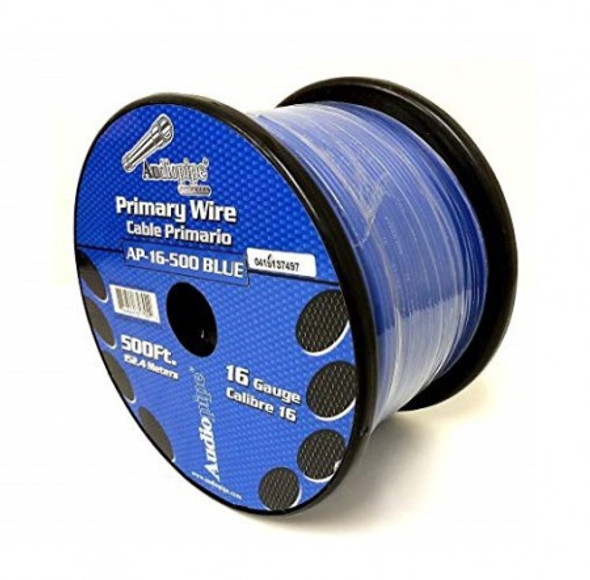 SPEAKER WIRE 16G CABLE 16-500 BLS AUDIO PIPE FLEXIBLE 500FT SOLD PER ROLL SPEAKER WIRE 16G CABLE 16-500 BLS AUDIO PIPE FLEXIBLE 500FT SOLD PER ROLL