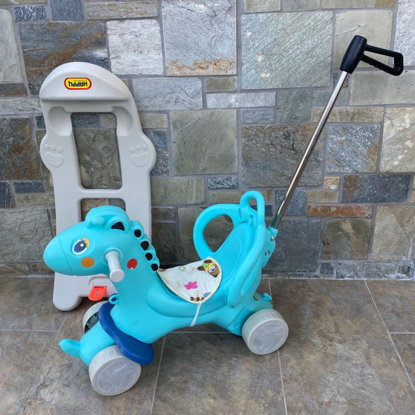 TOY CAR PUSH TYPE RIDE ON WITH HORSE ROCKER 618 TOY CAR PUSH TYPE RIDE ON WITH HORSE ROCKER 618
