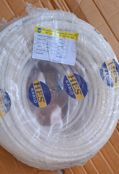CABLE 2.5MM 2C ROUND FLEX HES TURKEY ROLL