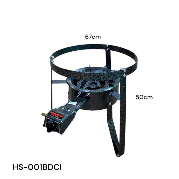 STOVE 1 BURNER HOMESTAR HS-001B-DC1 STAND + CAST IRON BURNER OUTDOOR DUCK CURRY (2-BOX)