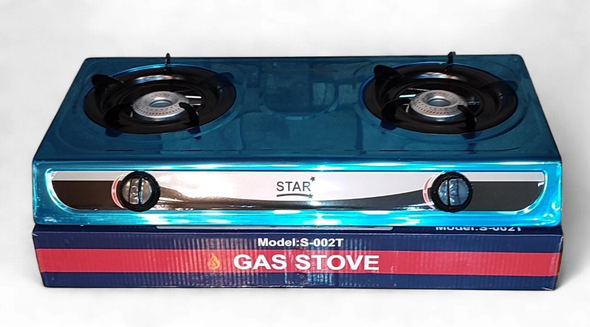STOVE 2 BURNER STAR S-002T TABLE MODEL STAINLESS STEEL