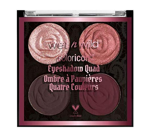 Makeup Eyeshadow Quad wet n wild Rebel Rose Color Icon