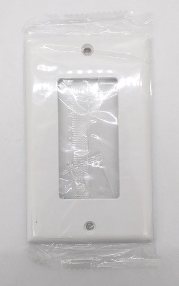 COVER DECORA SINGLE 1 GANG WHITE NH23-645