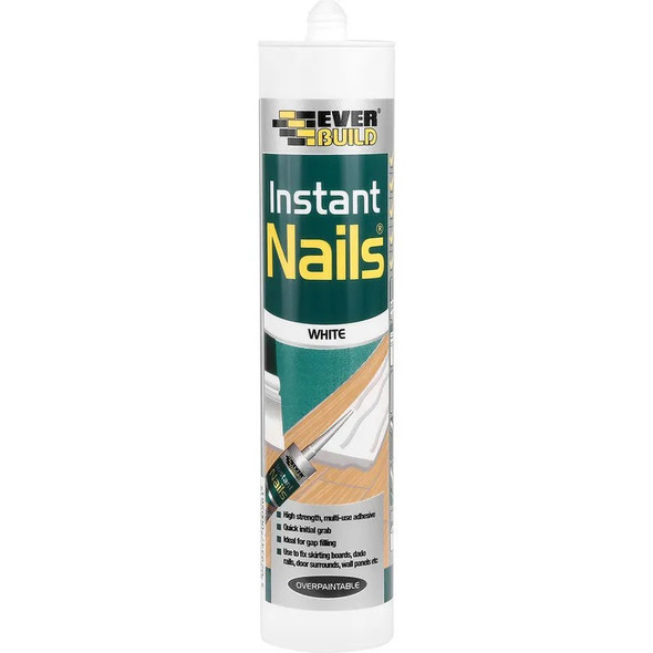 INSTANT NAILS EVER BUILD WHITE 290ML
