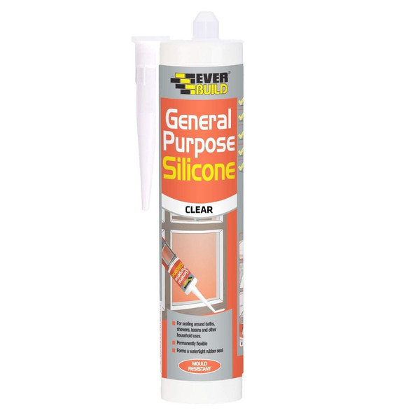 SILICONE EVER BUILD CLEAR GENERAL PURPOSE 280ML