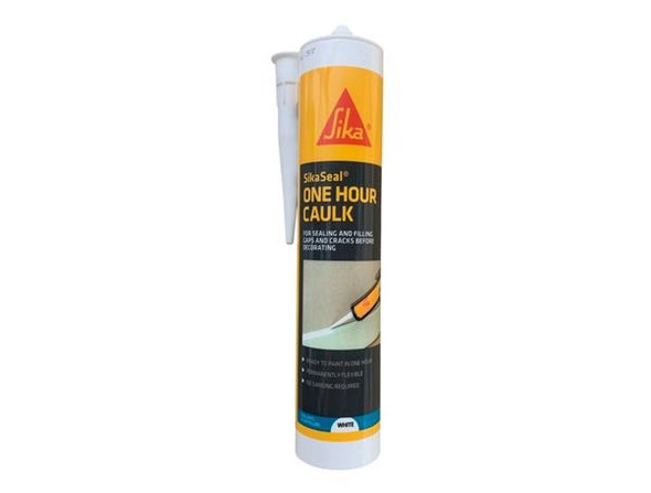 CAULK ONE HOUR SIKA WHITE 300ML