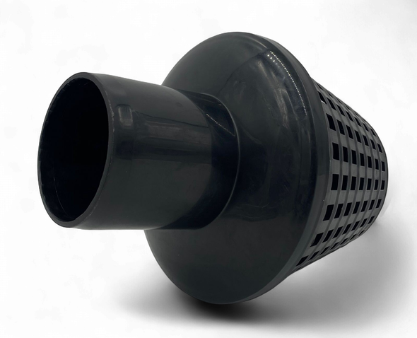 WATER PUMP STRAINER 3" BLACK PLASTIC CONE