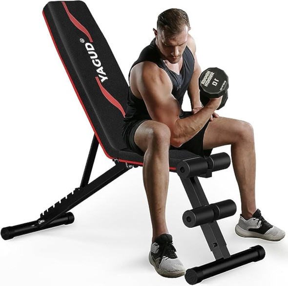 Gym Bench Press Adjustable