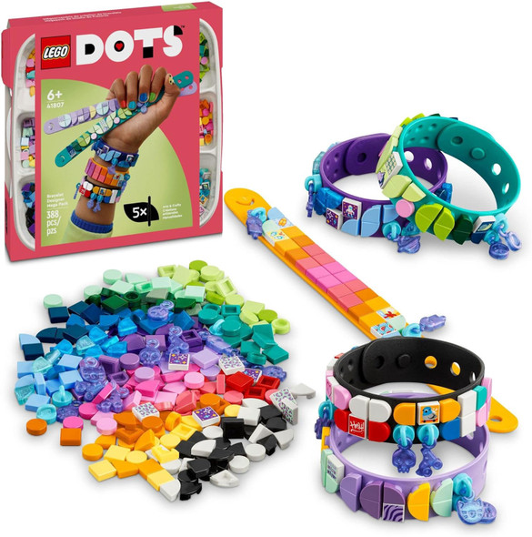 Toy LEGO DOTS Bracelet Designer / Disney 5 Pack 41807/41947