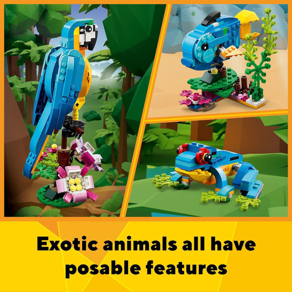 Toy LEGO Creator 3 in 1 Exotic Parrot 31126