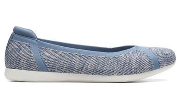 Footwear Women Clarks Carly Hope Ballet Flat Tan Black / Blue / Tan Black / 7