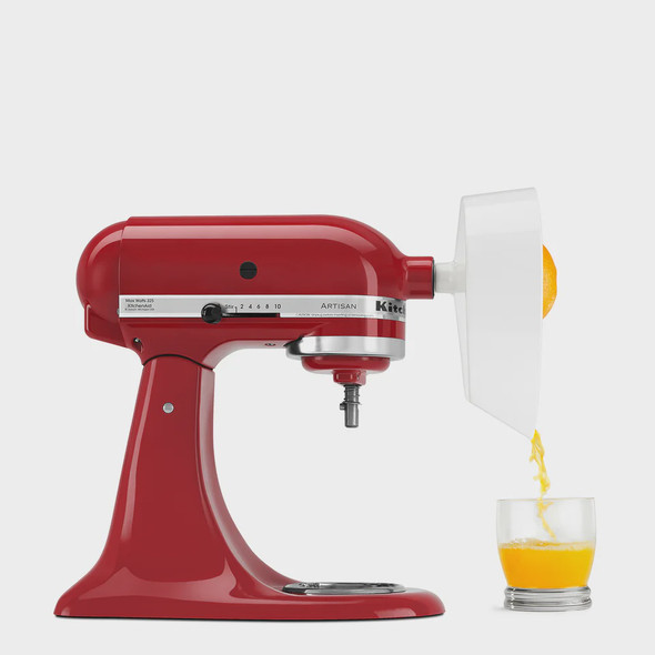 CITRUS JUICER WITH STRAINER ATTACHMENT KITCHENAID JE WHITE