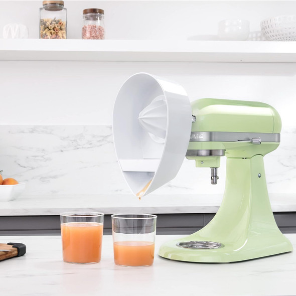 CITRUS JUICER WITH STRAINER ATTACHMENT KITCHENAID JE WHITE