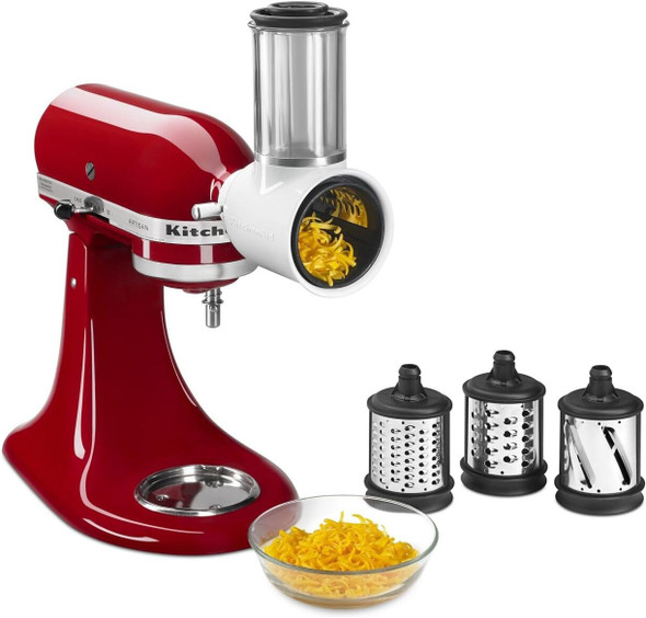 FRESH PREP SLICER / SHREDDER ATTACHMENT KITCHENAID KSMVSA WHITE