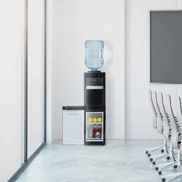 WATER DISPENSER WHIRLPOOL WK5917B WITH BOTTOM REFRIGERATOR