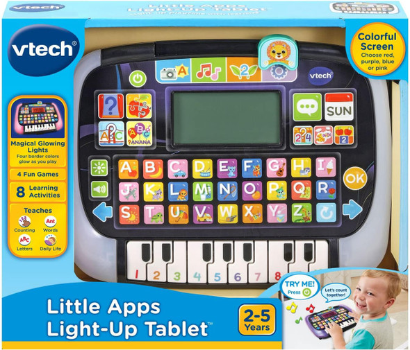 Toy VTech Little Apps Light-Up Tablet Black