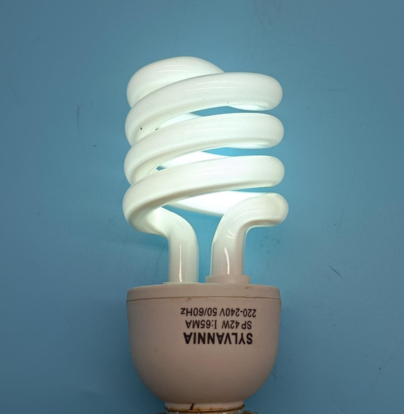 BULB ENERGY SYLVANNIA 42W SPIRAL 220V WHITE