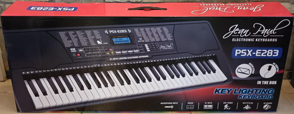 KEY BOARD JEAN PAUL PSX-E283 61-LIGHTED KEYS KEY BOARD JEAN PAUL PSX-E283 61-LIGHTED KEYS