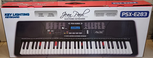 KEY BOARD JEAN PAUL PSX-E283 61-LIGHTED KEYS